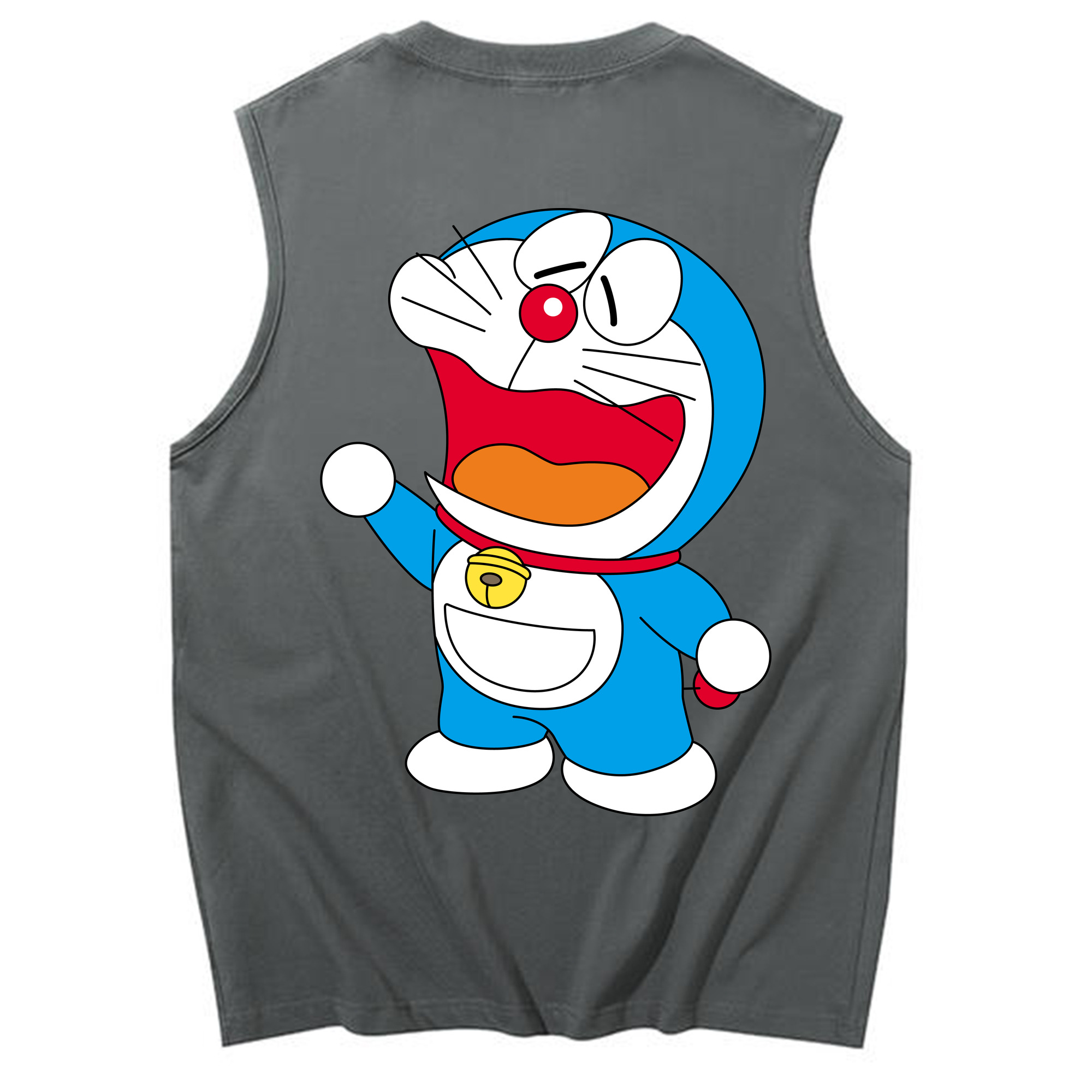 （画像用） ドラえもん Doraemon コットン100％タンクトップ（背面プリント）